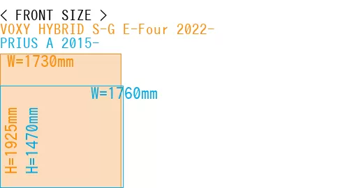 #VOXY HYBRID S-G E-Four 2022- + PRIUS A 2015-